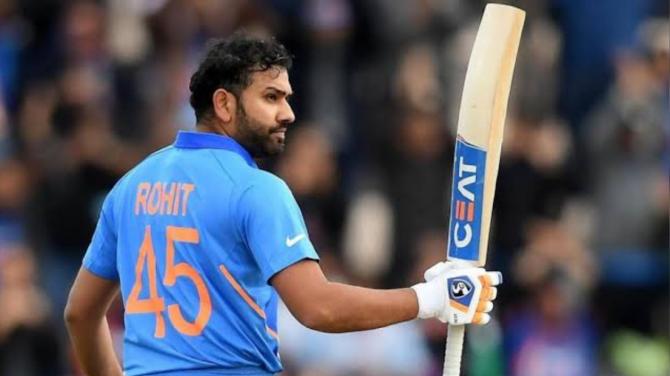 Indian Rohit Sharma: Sharma excels at scoring high hundreds in limited overs cricket.