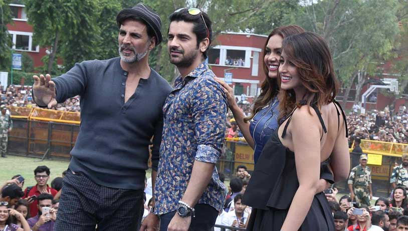 Rustom: Cast snapped at Hansraj College in Delhi
