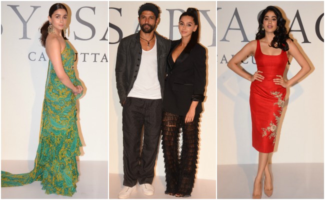 Alia Bhatt, Janhvi Kapoor, Farhan Akhtar