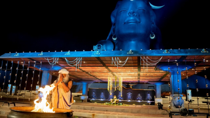 Celebrate the night with Sadhguru