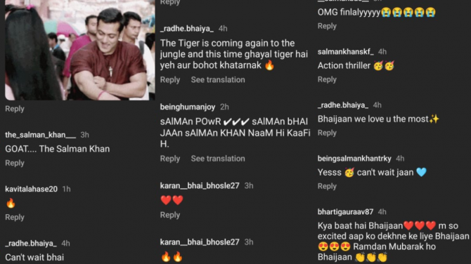 Fan`s comments on the Salman Post