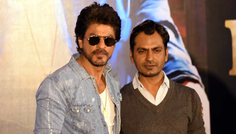 Raees: SRK and Nawazuddin Siddiqui snapped at trailer launch