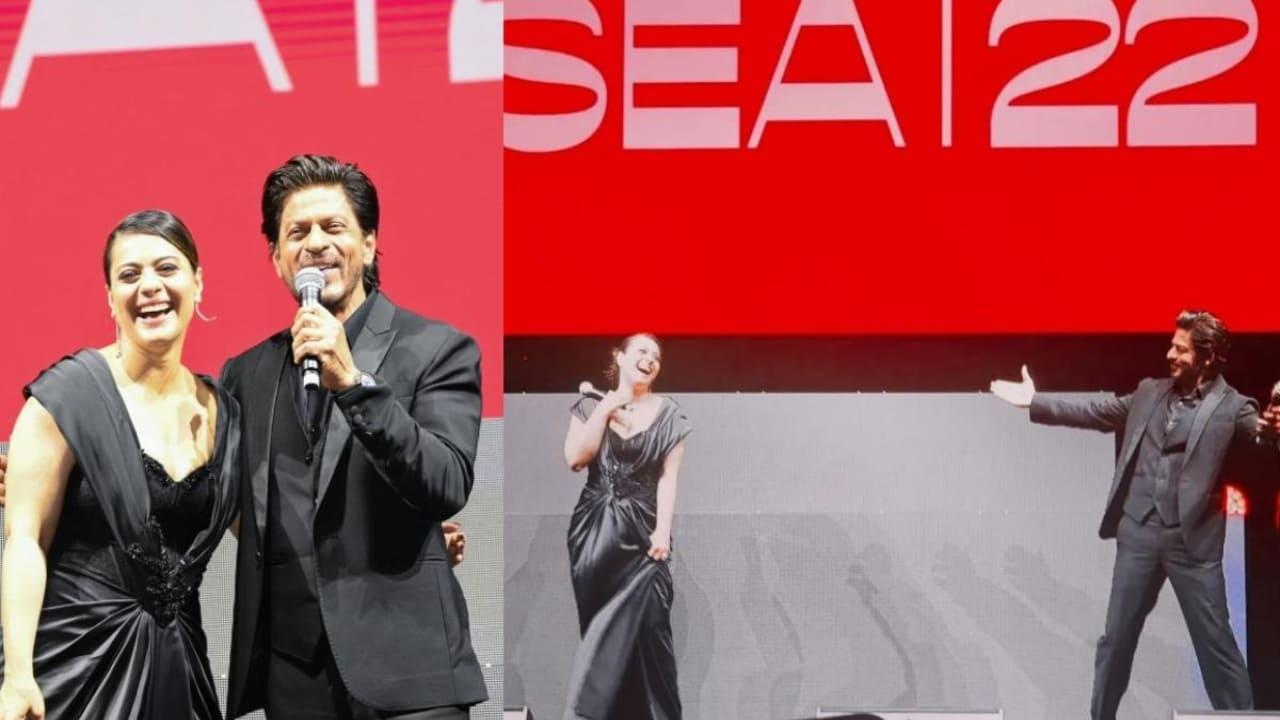 Watch How The Iconic Jodi Of Bollywood Shah Rukh And Kajol, Recreated Their On-Screen Chemistry!