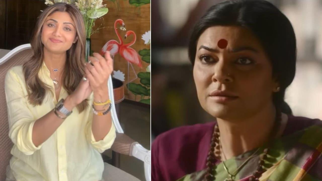 Shilpa Shetty Applauds Sushmita Sen As She Reviews Taali, Says "You Were Just Brilliant Sush!"