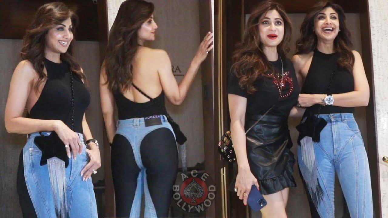 Watch! Shilpa Shetty’s Unexpected Two-Toned Jeans Grab Attention At Manish Malhotra’s Birthday Party