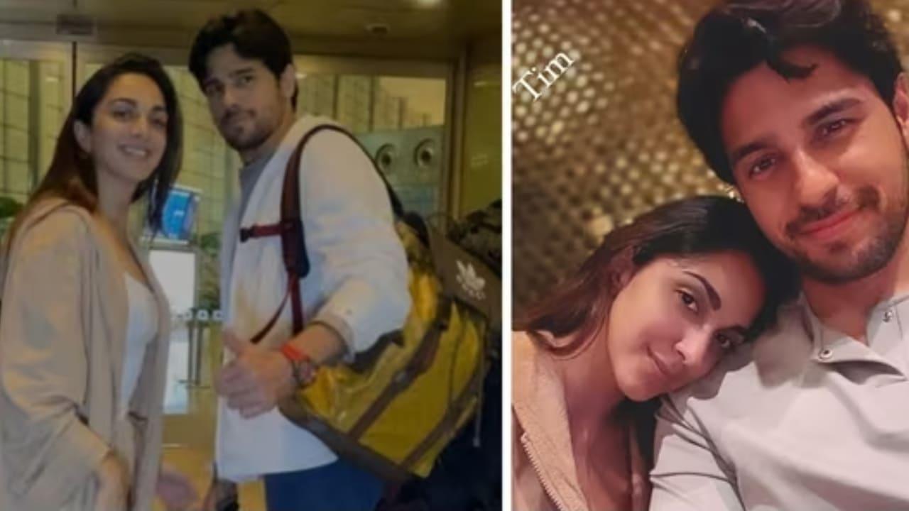 Kiara Advani And Sidharth Malhotra Spotted At The Airport As They Leave For The Actress`s Birthday