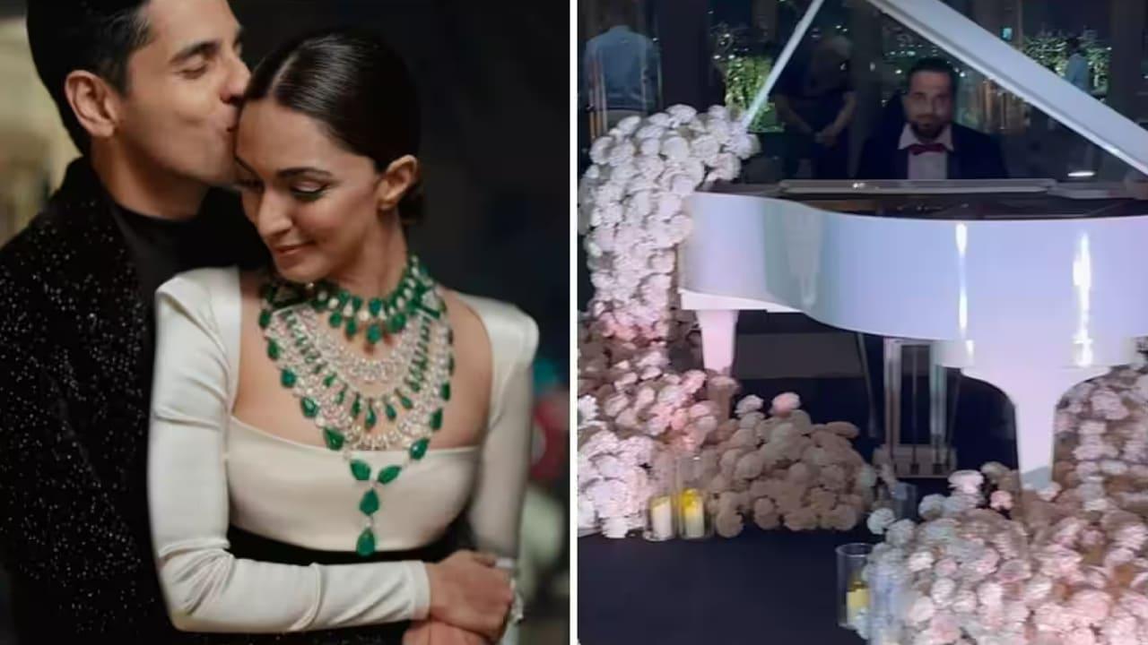 Inside Sidharth-Kiara Wedding Reception: Of Floral Décor, Soothing Piano Music, And More; See PiCS