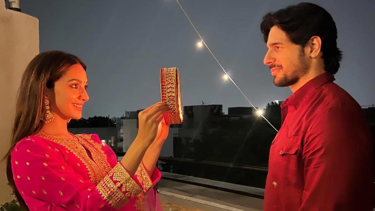 Sidharth Malhotra Feels Blessed As He Celebrates First Karwa Chauth With Wife Kiara Advani