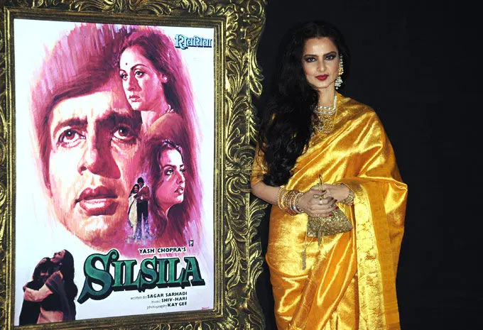 Before `Silsila`, the Rekha-Big B duo featured in a number of hit films like `Do Anjaane` (1976), `Muqaddar Ka Sikander` (1978), `Suhaag` (1979) and `Mr. Natwarlal` (1979).