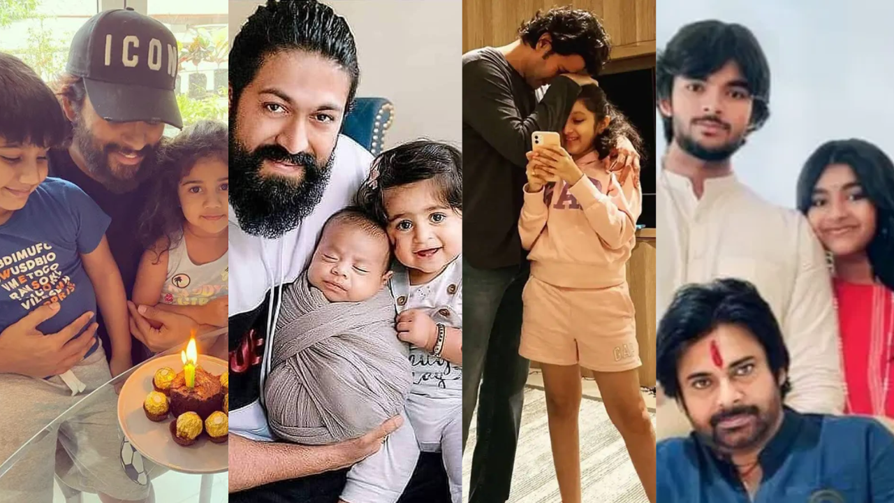 South Indian Celebrities and Their Adorable Kids