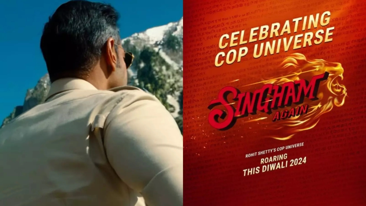 Rohit Shetty and Ajay Devgn Announce Trailer Release Date for Singham Again