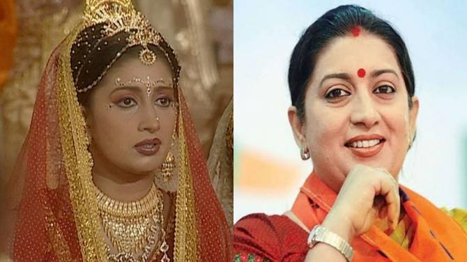 Smriti Irani as Sita in Ramayan