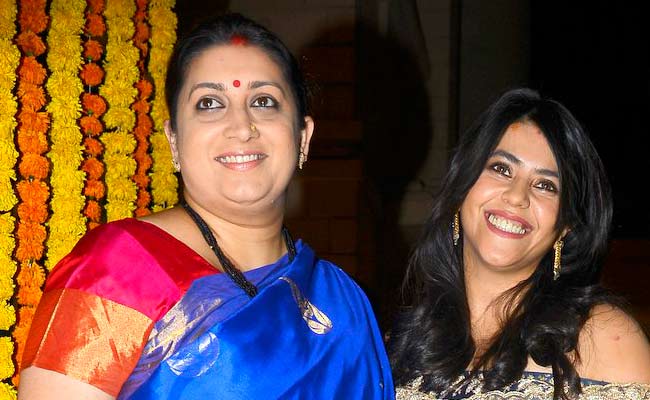 smriti irani and ekta kapoor