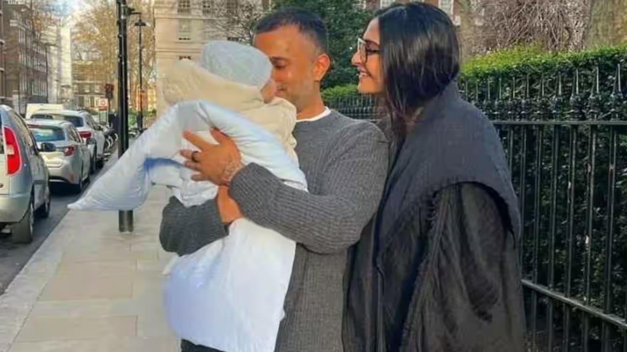 In Pics: Sonam Kapoor And Anand Ahuja Took Son Vayu On Spring Tour In London