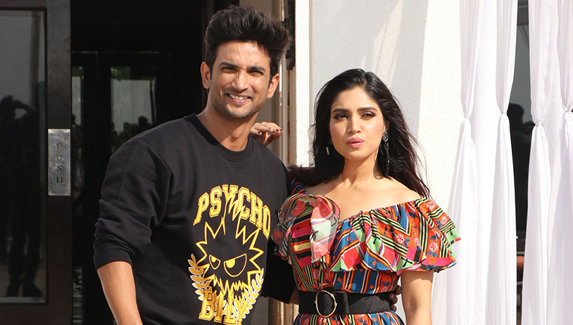 Sonchiriya: Sushant Singh Rajput and Bhumi Pednekar snapped at initial press interviews
