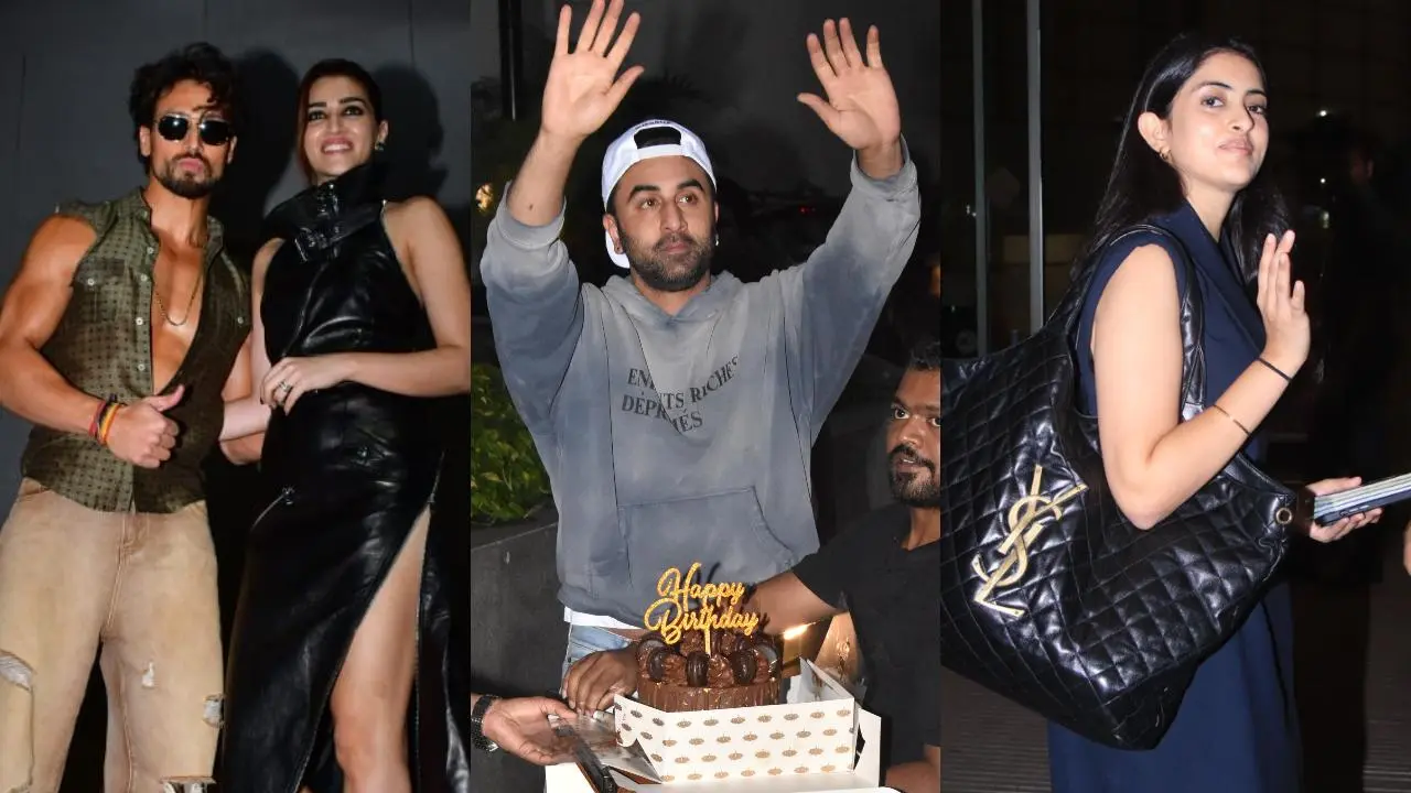 Spotted in the city: Ranbir Kapoor, Kriti Sanon, Tiger Shroff and others Spotted in the city: Ranbir Kapoor, Kriti Sanon, Tiger Shroff and others