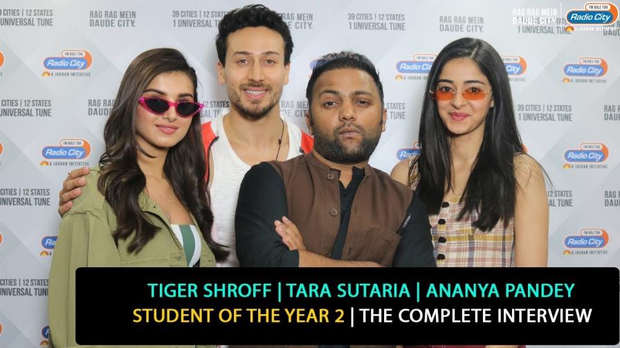 Tiger Shroff, Tara Sutaria, Ananya Pandey