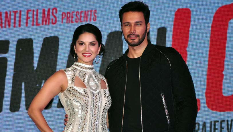 Beimaan Love: Sunny Leone and Rajneesh Duggal snapped at music launch