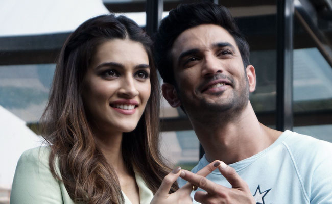 Sushant Singh Rajput and kriti sanon
