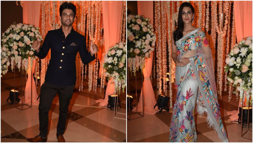 Kriti Sanon, Sushant Singh Rajput attend producer Dinesh Vijans intimate wedding