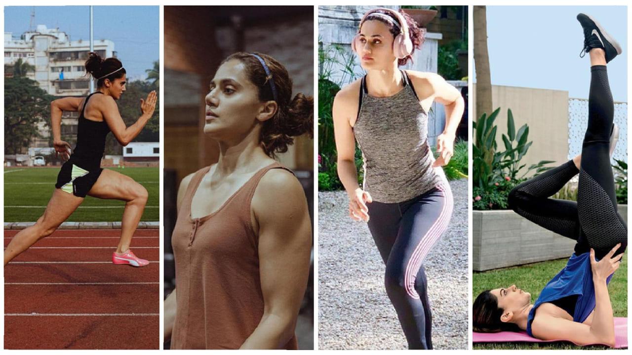 Check Out 5 Tips From Taapsee Pannu`s Fitness Regime to Maintain Your Physique