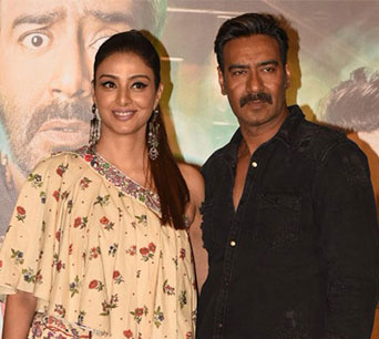 Ajay Devgn and Tabu