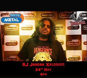 Radio City Metal takeover-JK of Chaos!