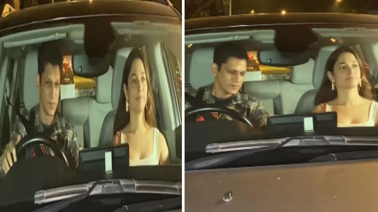 Watch! Amid Dating Rumors, Tamannaah Bhatia And Vijay Varma Step Out For A Dinner Date