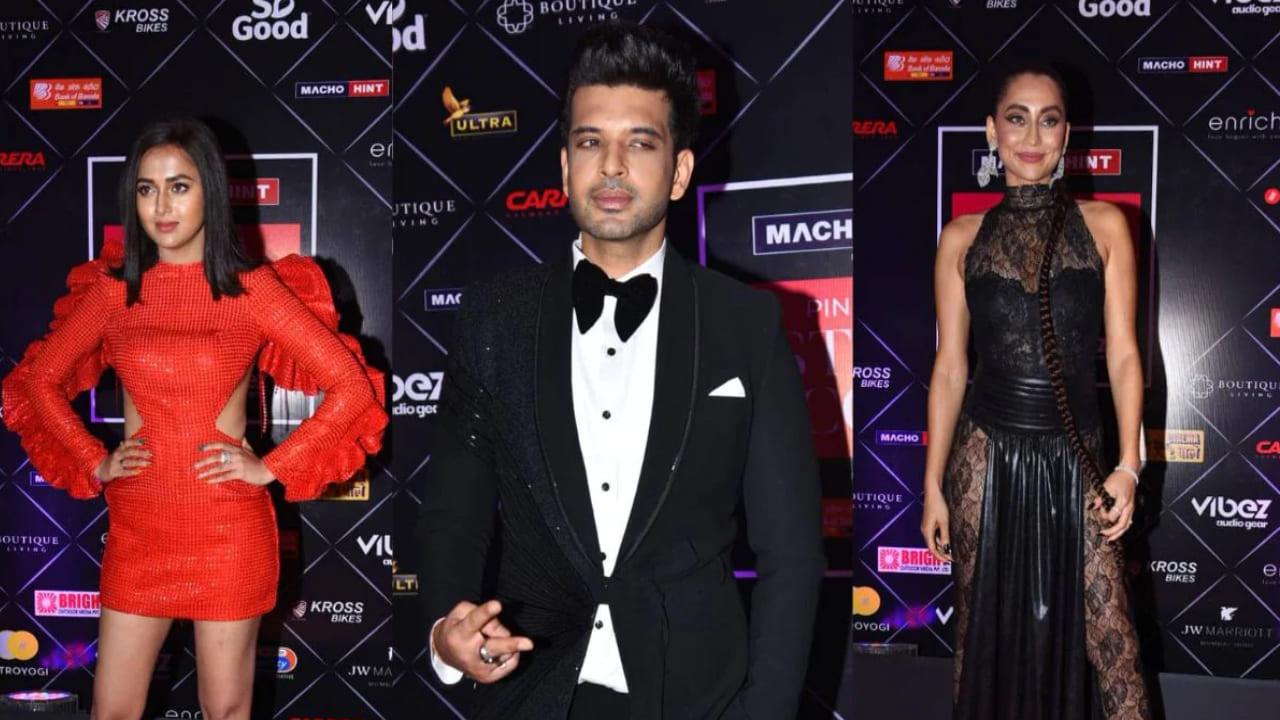 Tejasswi Prakash, Karan Kundra, And Anusha Spotted Together At Style Icon Awards, Video Goes Viral