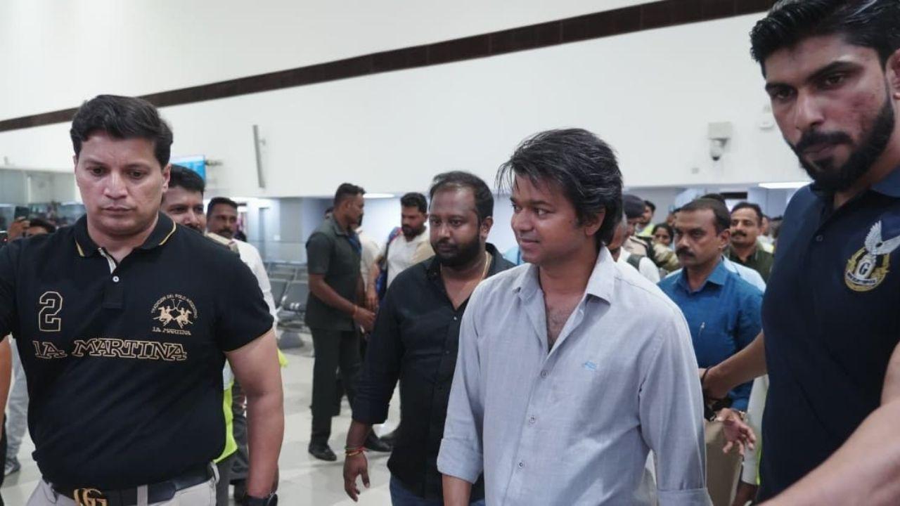 Thalapathy Vijay Returns to Kerala After 14 Years: Watch the `GOAT` Actor Gear Up For Final Shoot