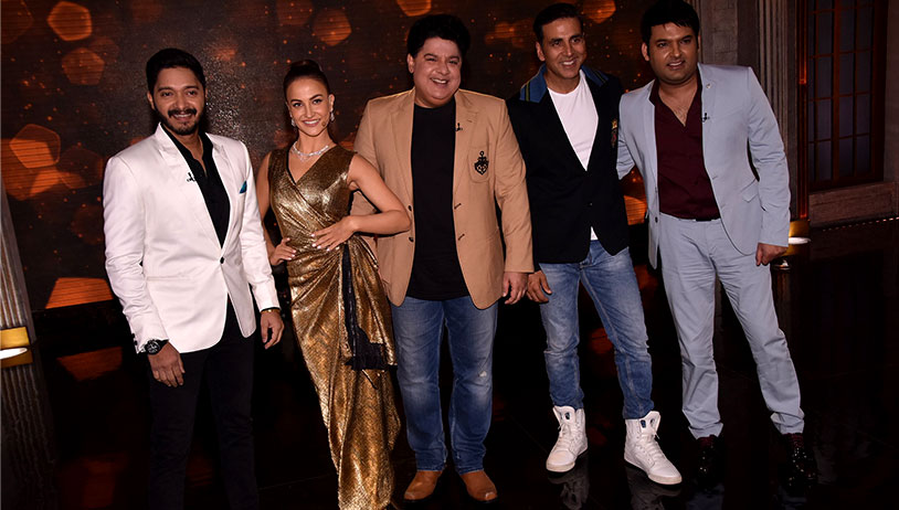Firangi: Kapil Sharma promotes his film on Akshay Kumars Comedy Show