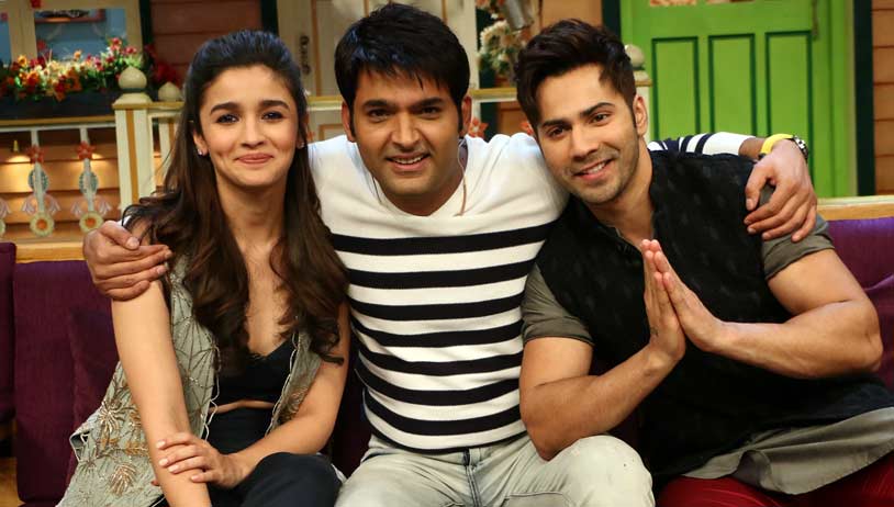 Badrinath Ki Dulhania: Varun and Alia snapped on The Kapil Sharma Show