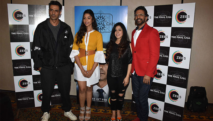 Arjun Rampal snapped at The Final Call Press Meet