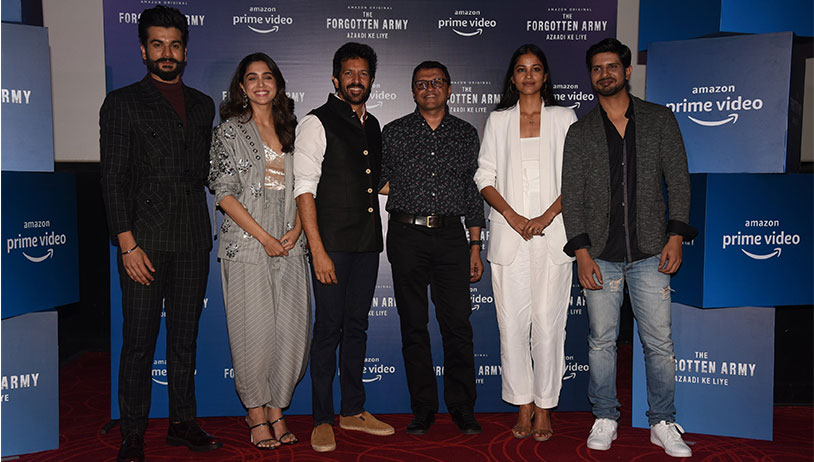 Sunny Kaushal, Sharvari Wagh, Kabir Khan launch the much-awaited trailer of The Forgotten Army