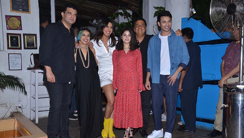 Priyanka Chopra, Zaira Wasim snapped at The Sky is Pink Wrap-Up Party