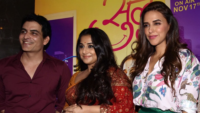 Vidya Balan lights up the Tumhari Sulu Trailer Launch