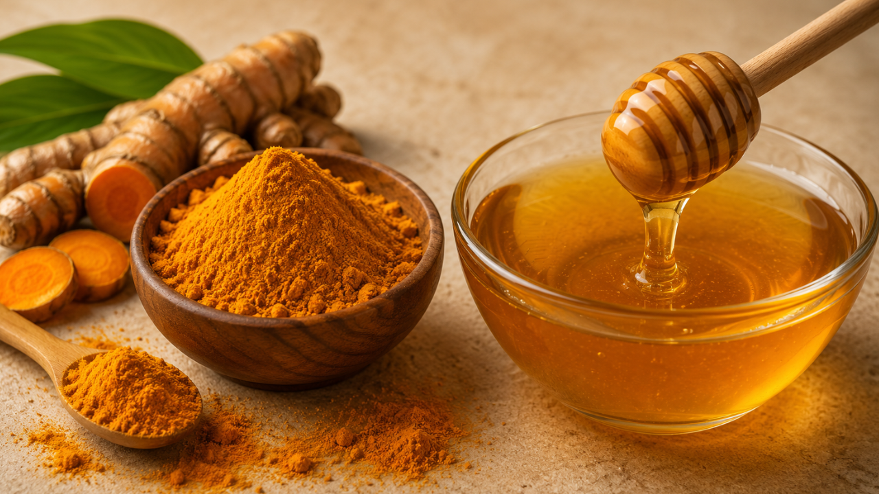 Turmeric and Honey Paste