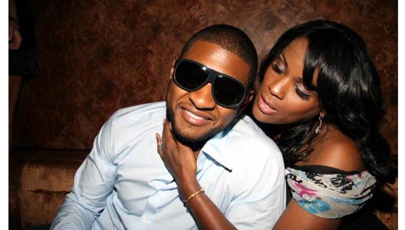Usher and Tameka Foster
