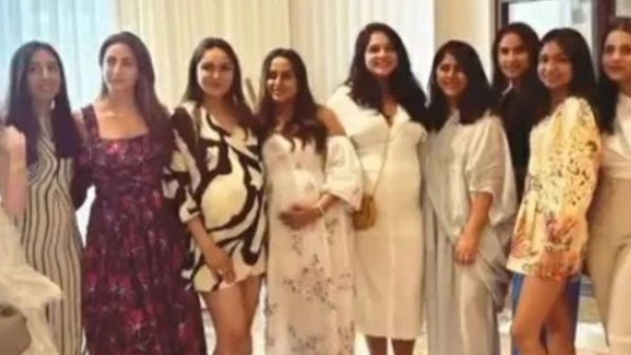 Varun Dhawan and Natasha Dalal Baby Shower