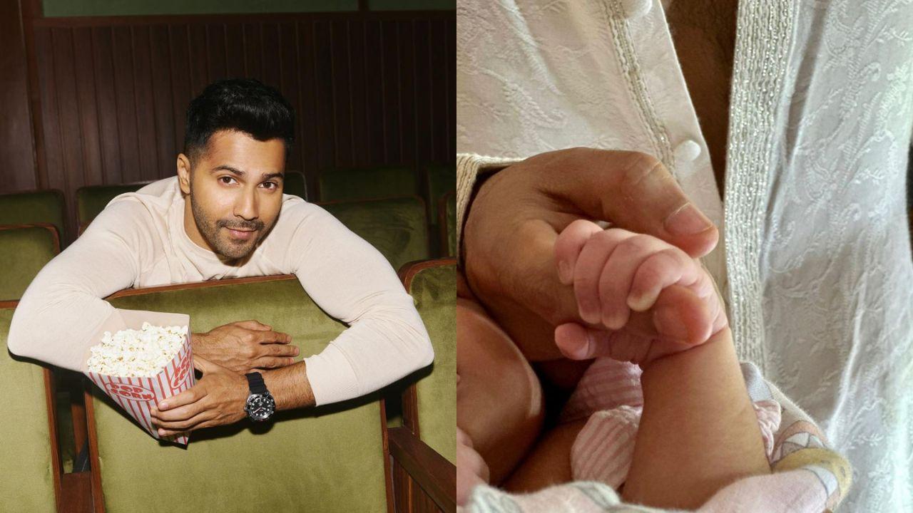 Varun Dhawan Celebrates Father`s Day with First Glimpse of Daughter