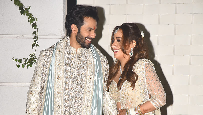 Varun Dhawan and Natasha Dalal: First Pictures of the Newly-Wed Couple