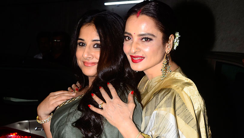 Tumhari Sulu: Vidya Balan hosts Rekha, Sachin Tendulkar to special screening