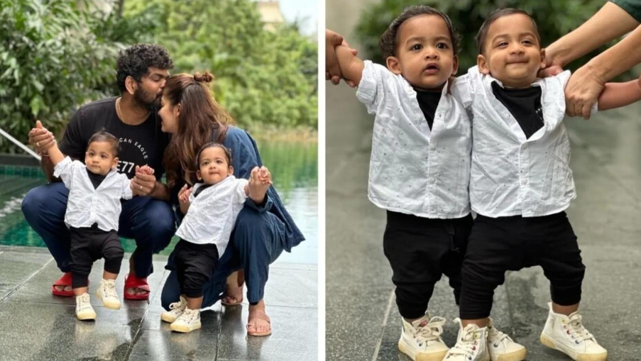 Nayanthara And Sons Reunite With Vignesh Shivan After 20 Days, Greets Him With Hugs