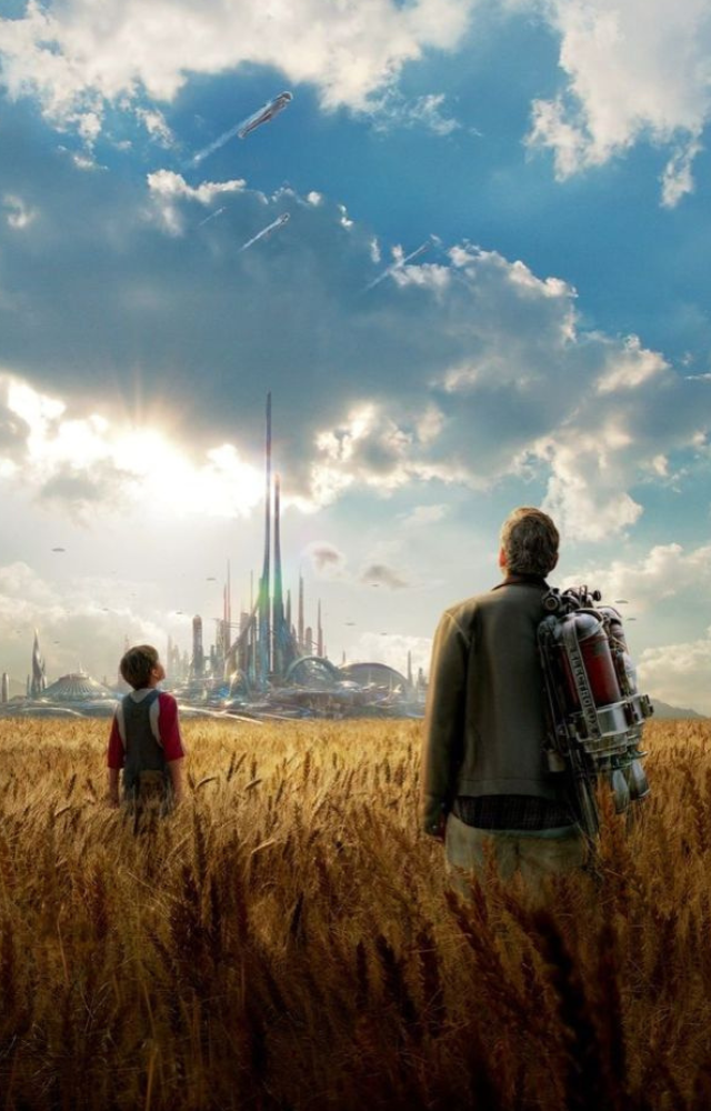 When Casey finds a pin that transports her to a world called Tomorrowland, she teams up with Frank Walker to uncover the secrets of this utopia. 