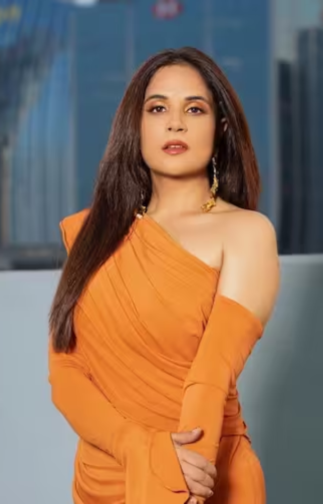Richa Chadha for the title of ‘Chevalier dans l’ordre des Arts et des Lettres’ from the French government for her significant contributions in the field of arts