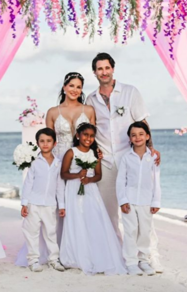 Sunny Leone`s Dreamy Wedding Renewal