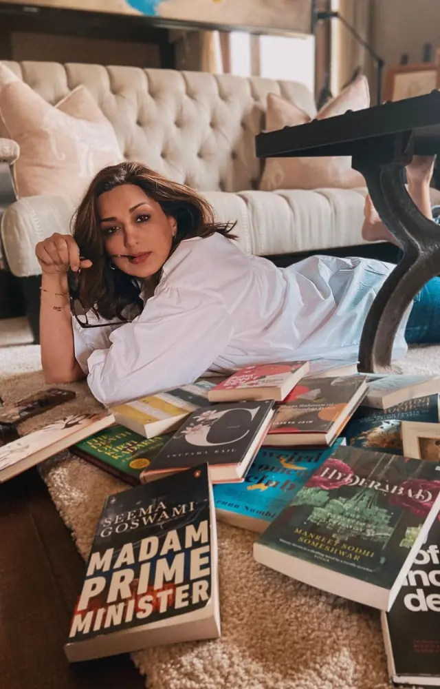 Sonali Bendre has a book club where she shares her monthly reading recommendation