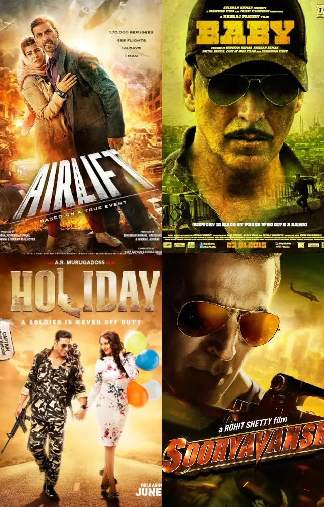 Akshay Kumar`s patriotic films!