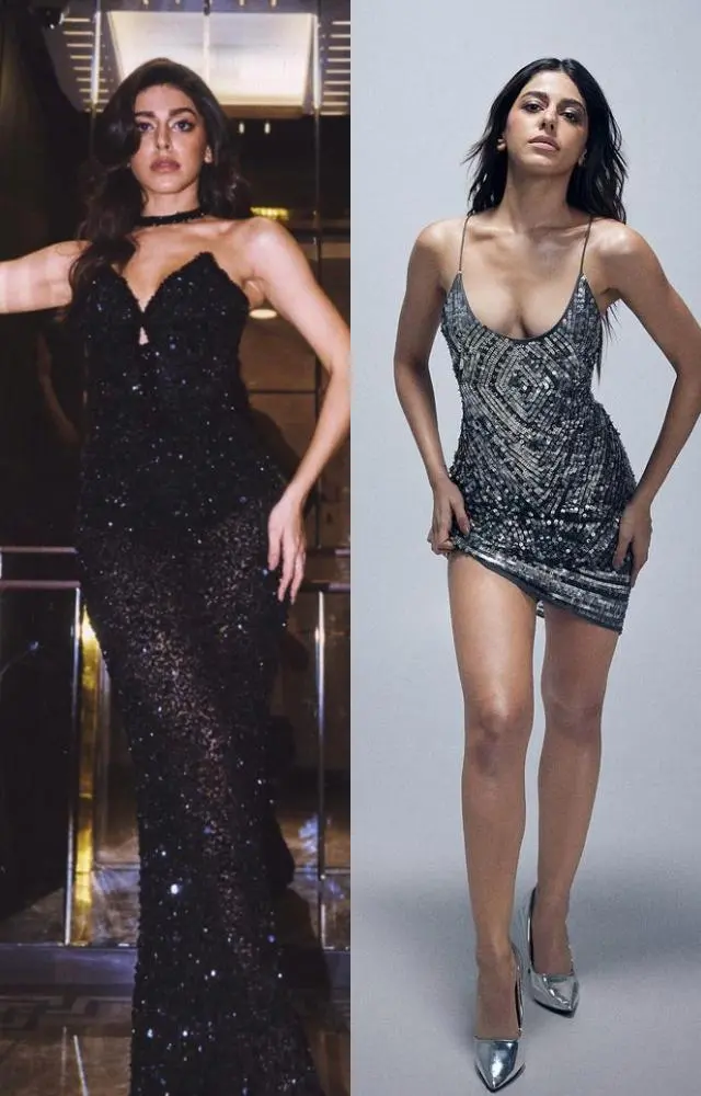 Alaya F shines in sequin