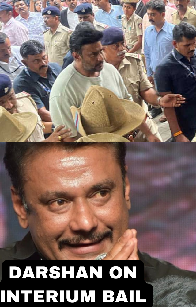 Interim Bail issued to Darshan Know why?
